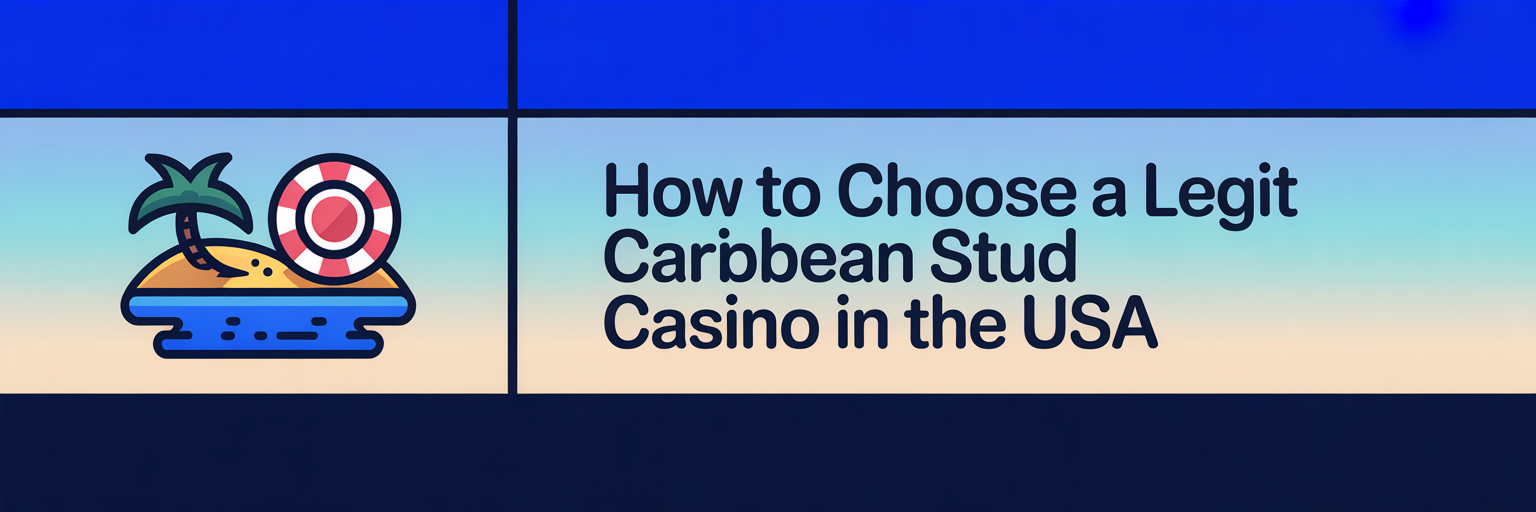 How to Choose a Legit Caribbean Stud Casino in the USA